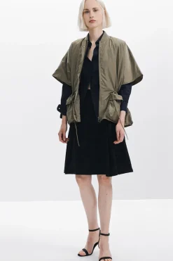 Adjustable nylon poncho