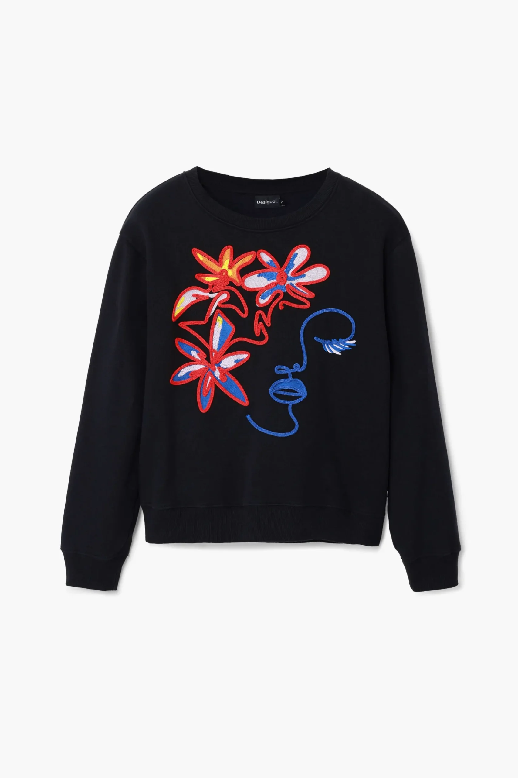 Arty print sweatshirt