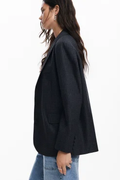Asymmetric blazer