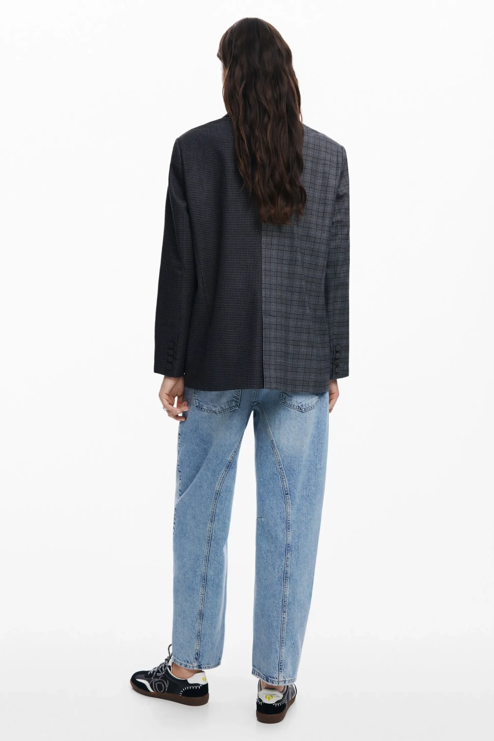 Asymmetric blazer