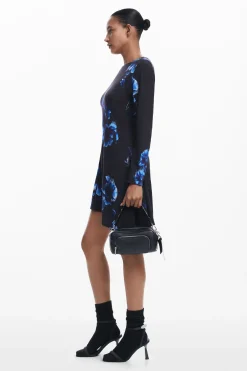 Asymmetrical cut dress