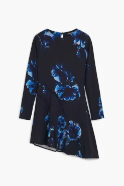 Asymmetrical cut dress
