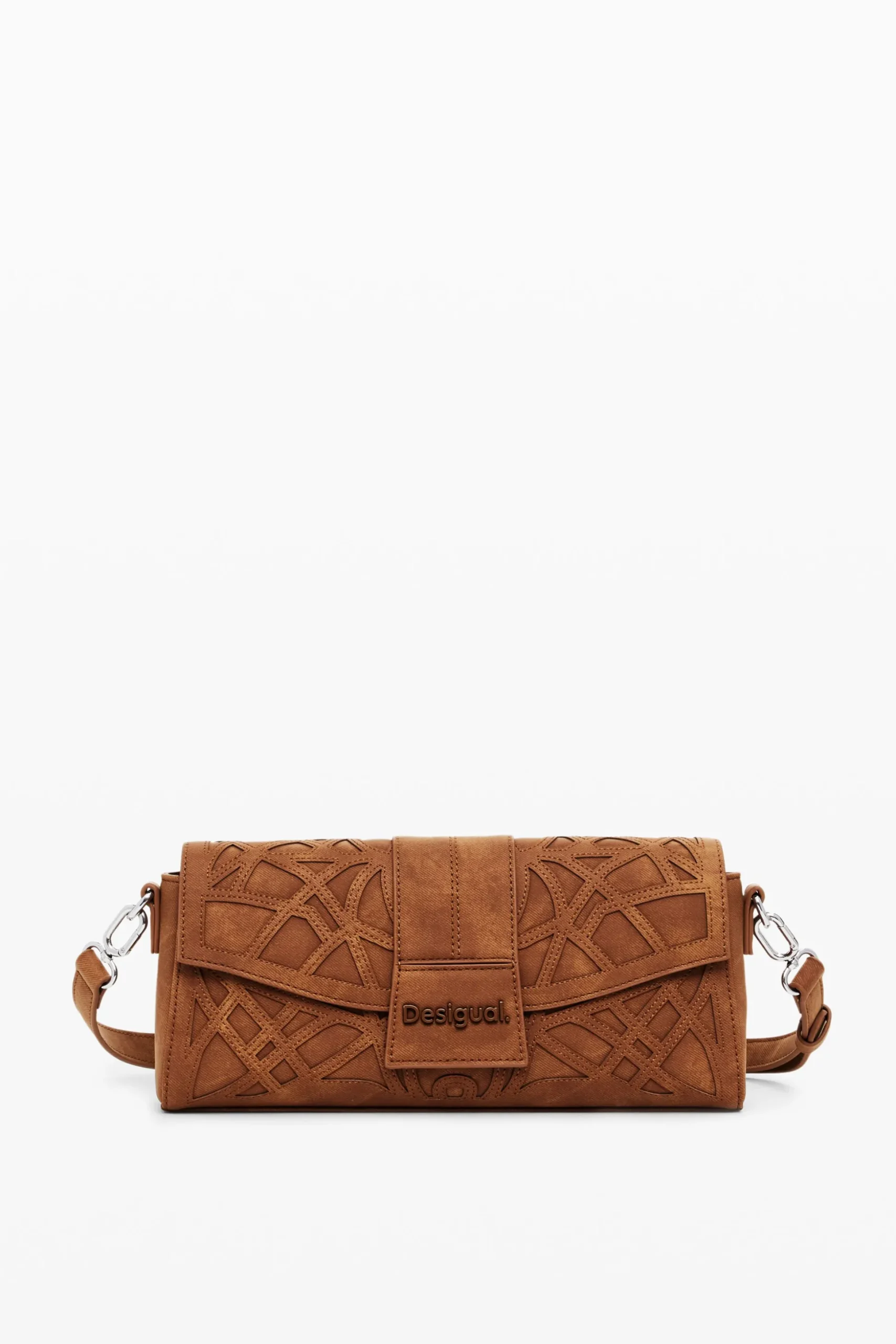 Bag with geometric embossing