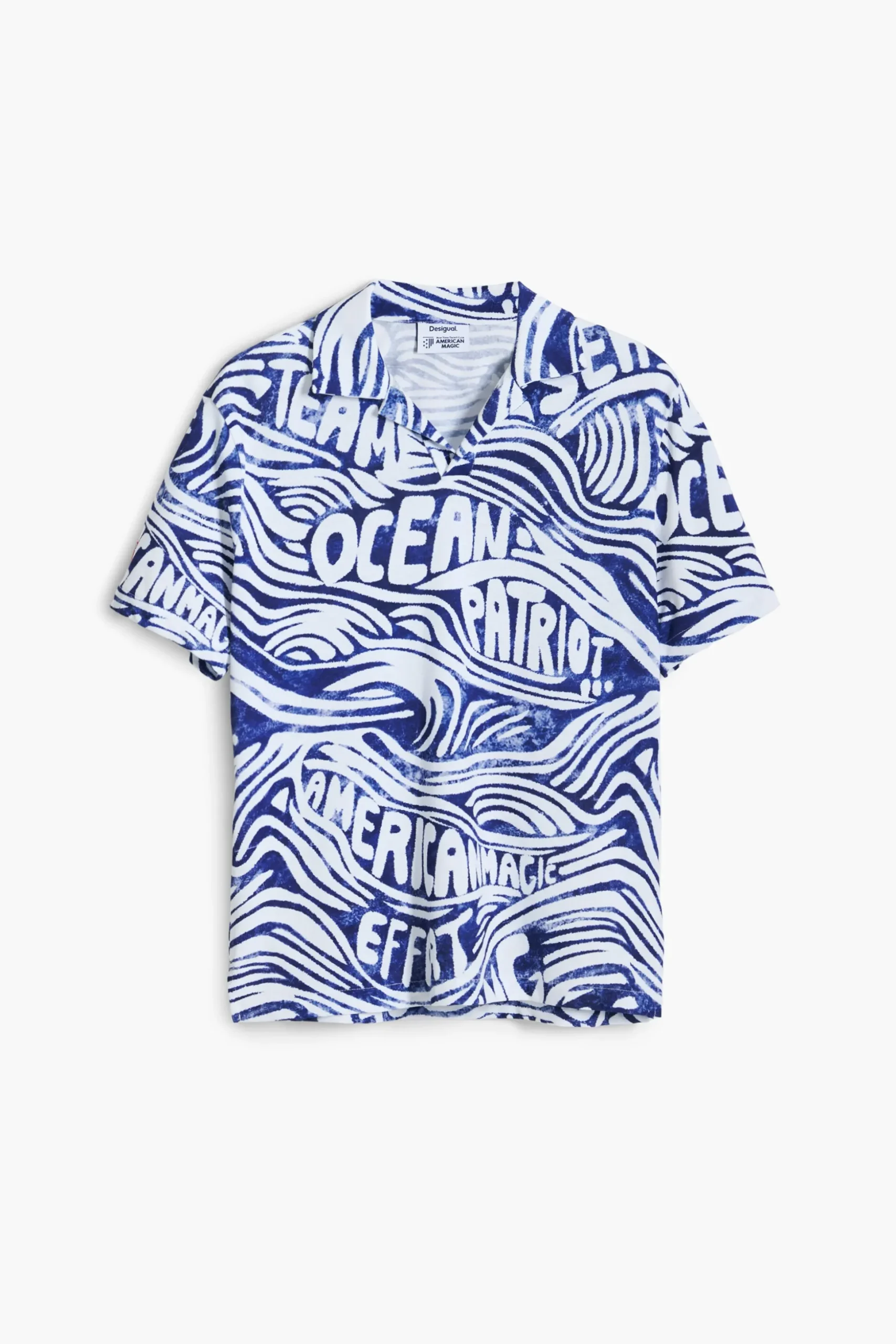 Blue American Magic shirt