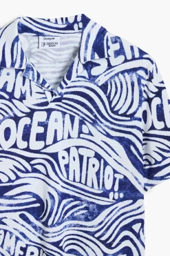 Blue American Magic shirt