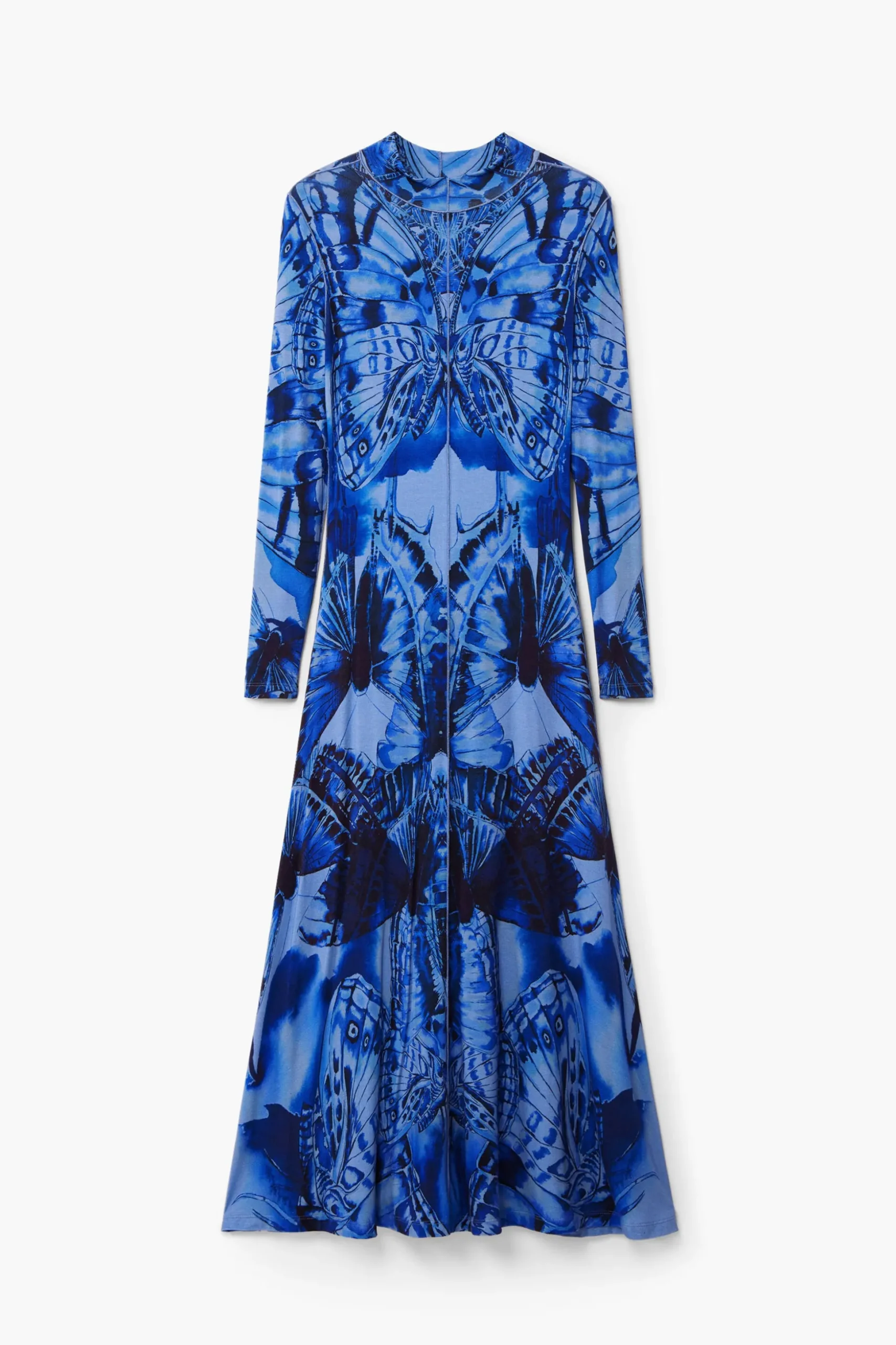 Butterfly midi dress