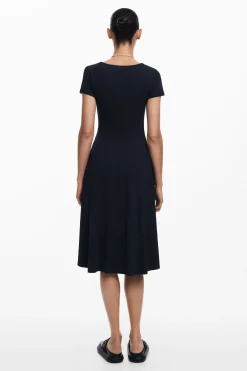Butterfly midi dress