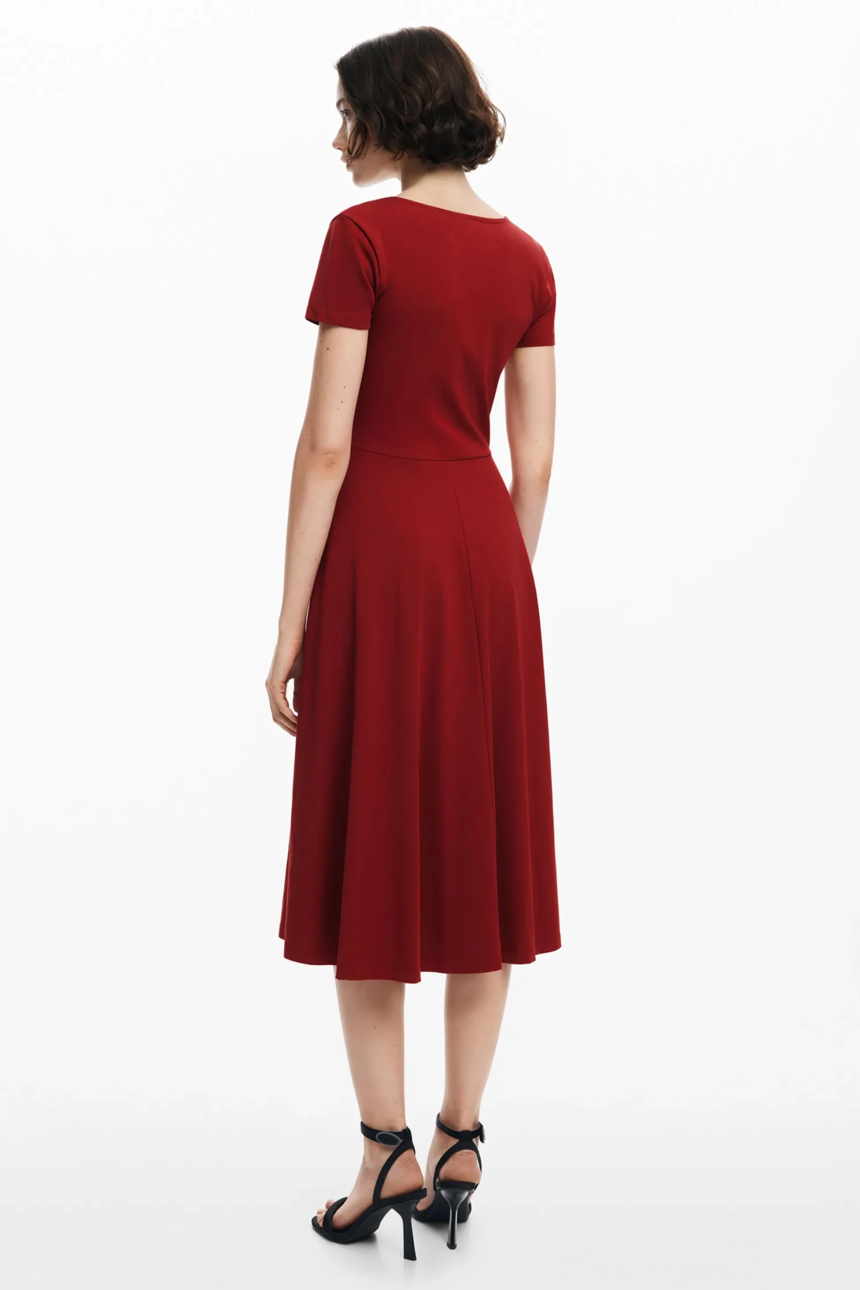 Butterfly midi dress