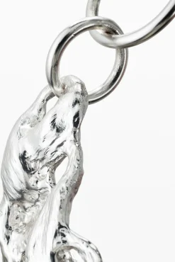 Chrome textured Zalio choker