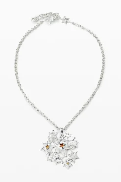 Chromed necklace cosmic harmony Zalio