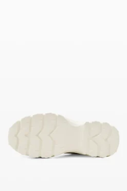 Chunky leather sneakers