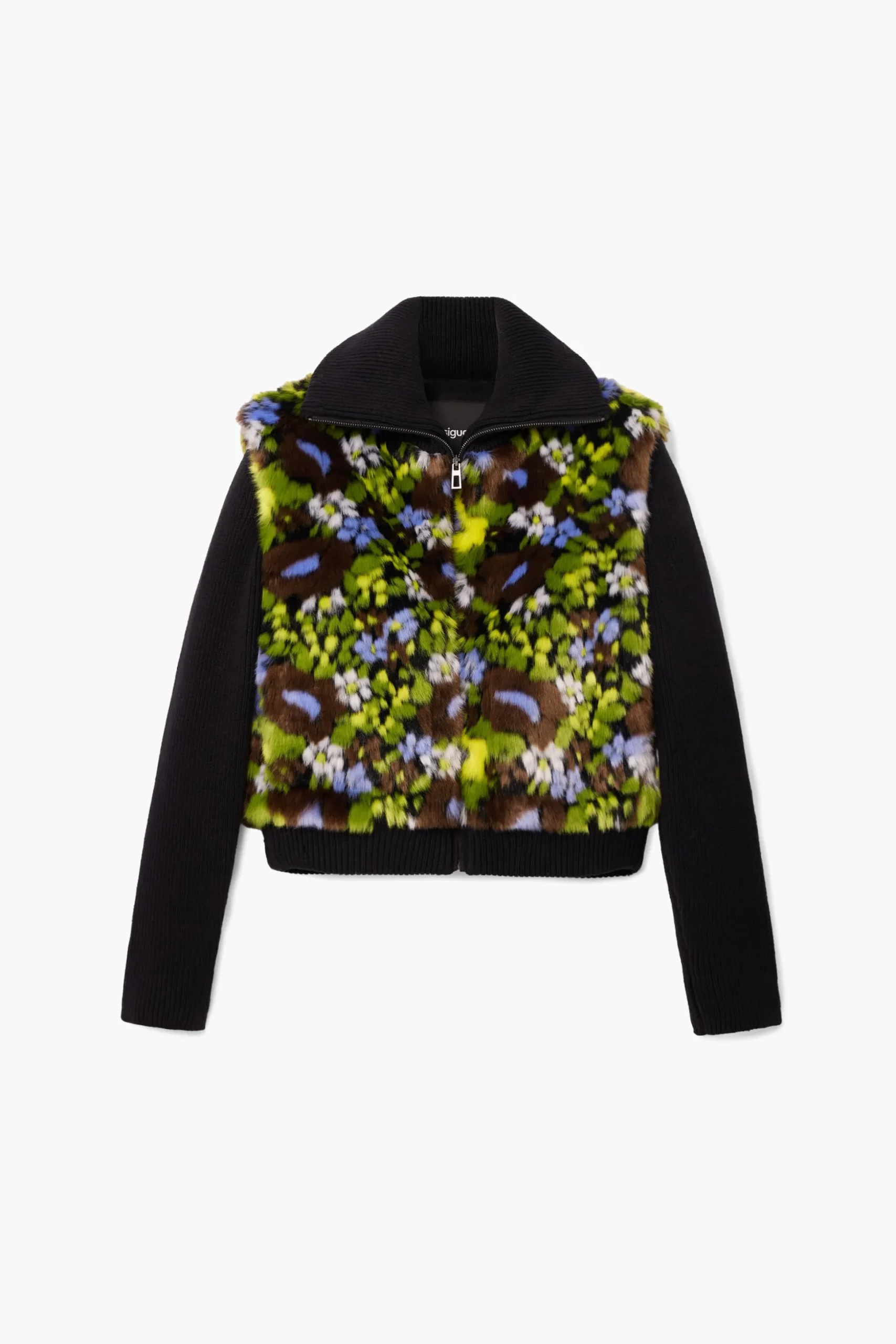 Combined floral jacket