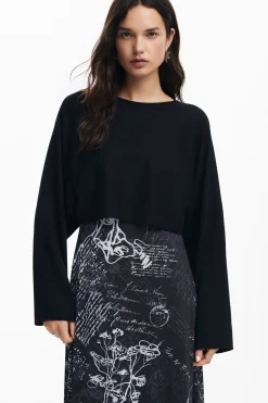 Combined midi dress