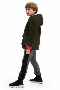 Combined padded coat
