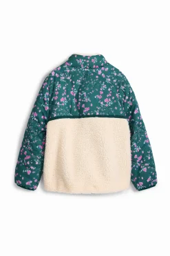 Combined padded coat