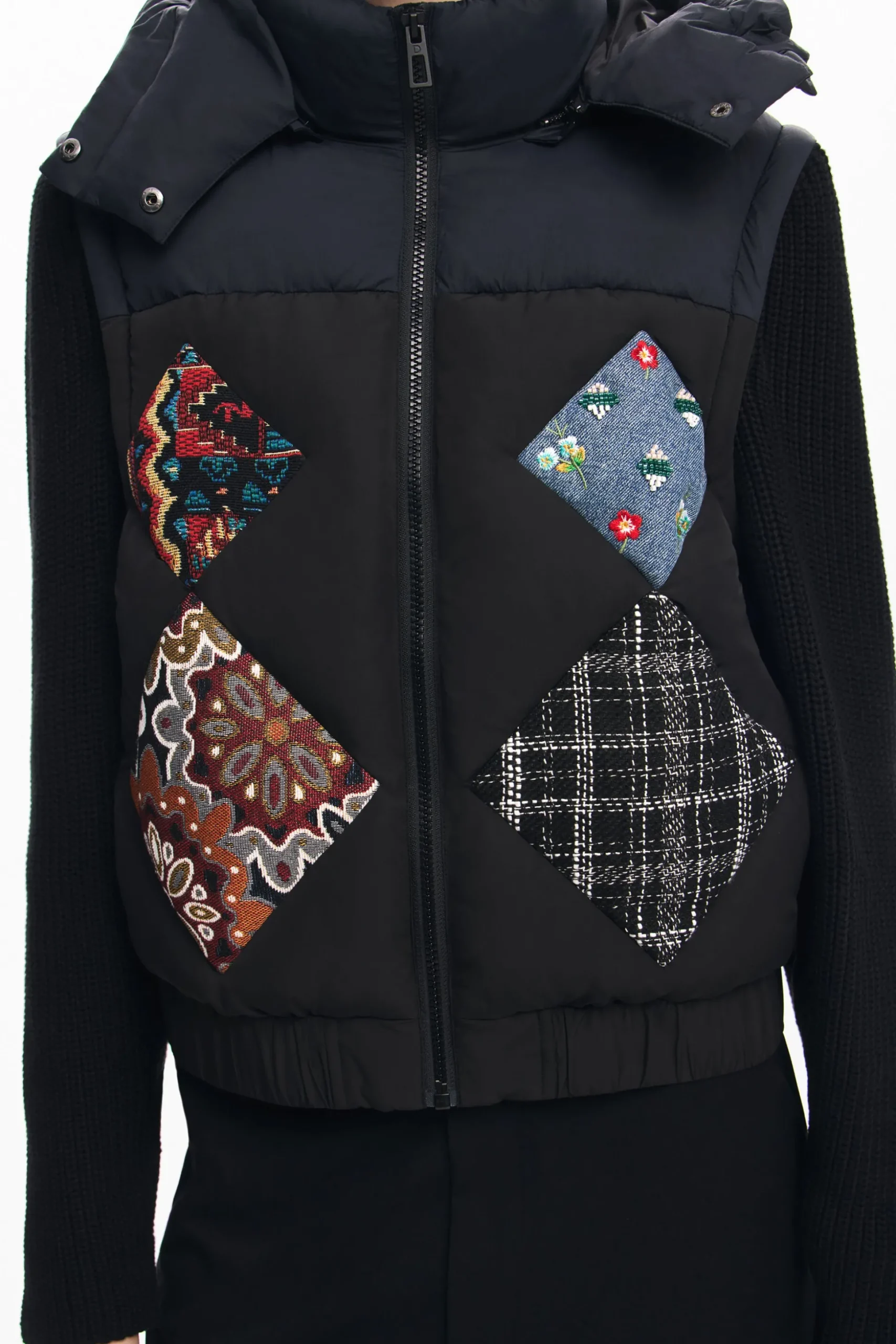 Combined padded vest