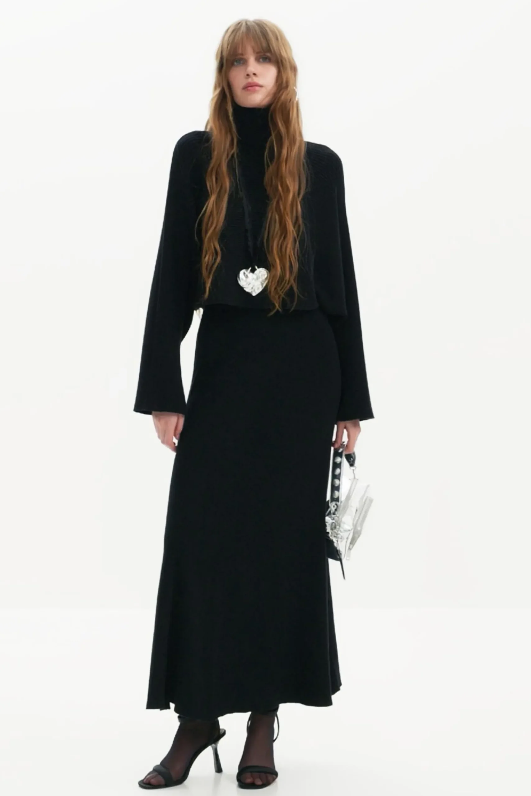 Combined plain dress