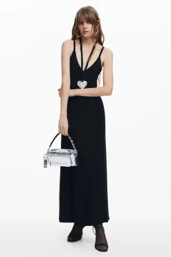 Combined plain dress