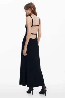 Combined plain dress