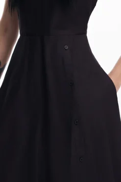 Combined plain dress
