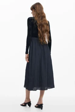 Combined print dress
