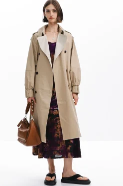 Combined trench coat