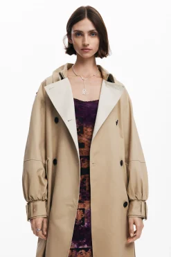 Combined trench coat
