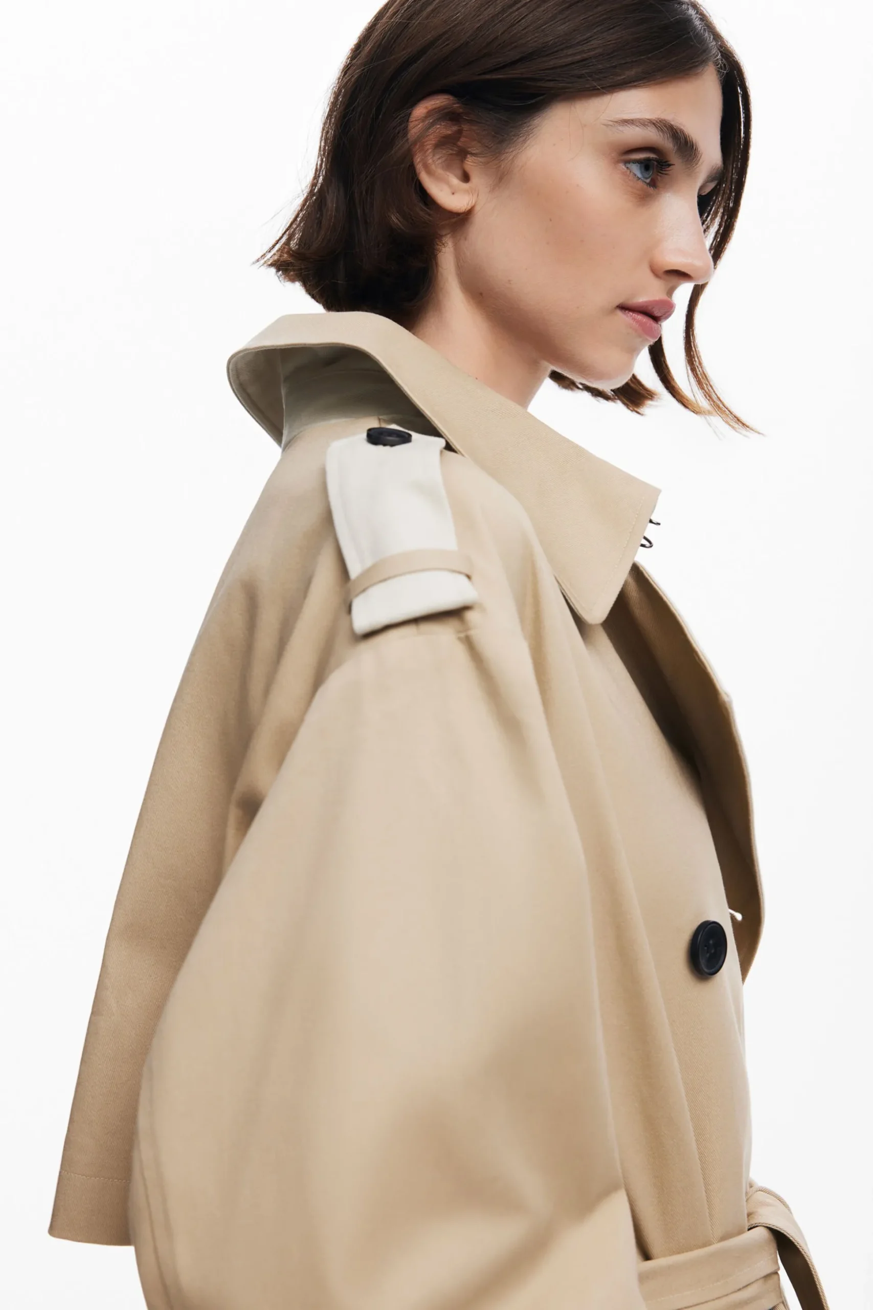Combined trench coat