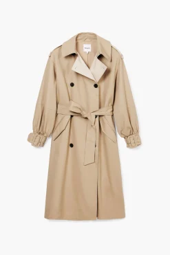 Combined trench coat