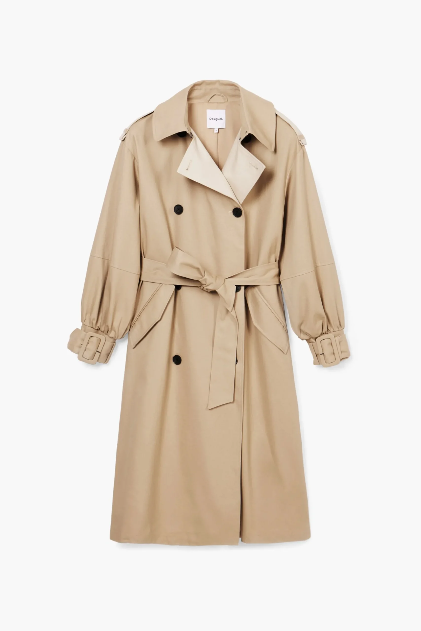 Combined trench coat