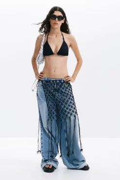 Crochet sarong