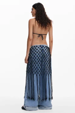 Crochet sarong