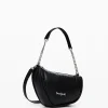 Crossbody bag with zipper
