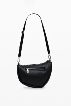 Crossbody bag with zipper