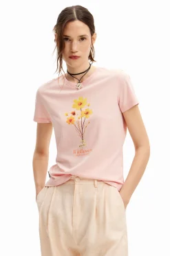 Daisy illustration T-shirt