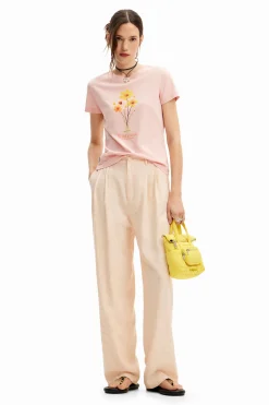 Daisy illustration T-shirt