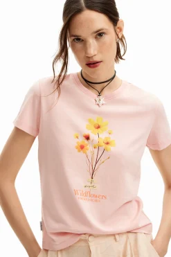 Daisy illustration T-shirt