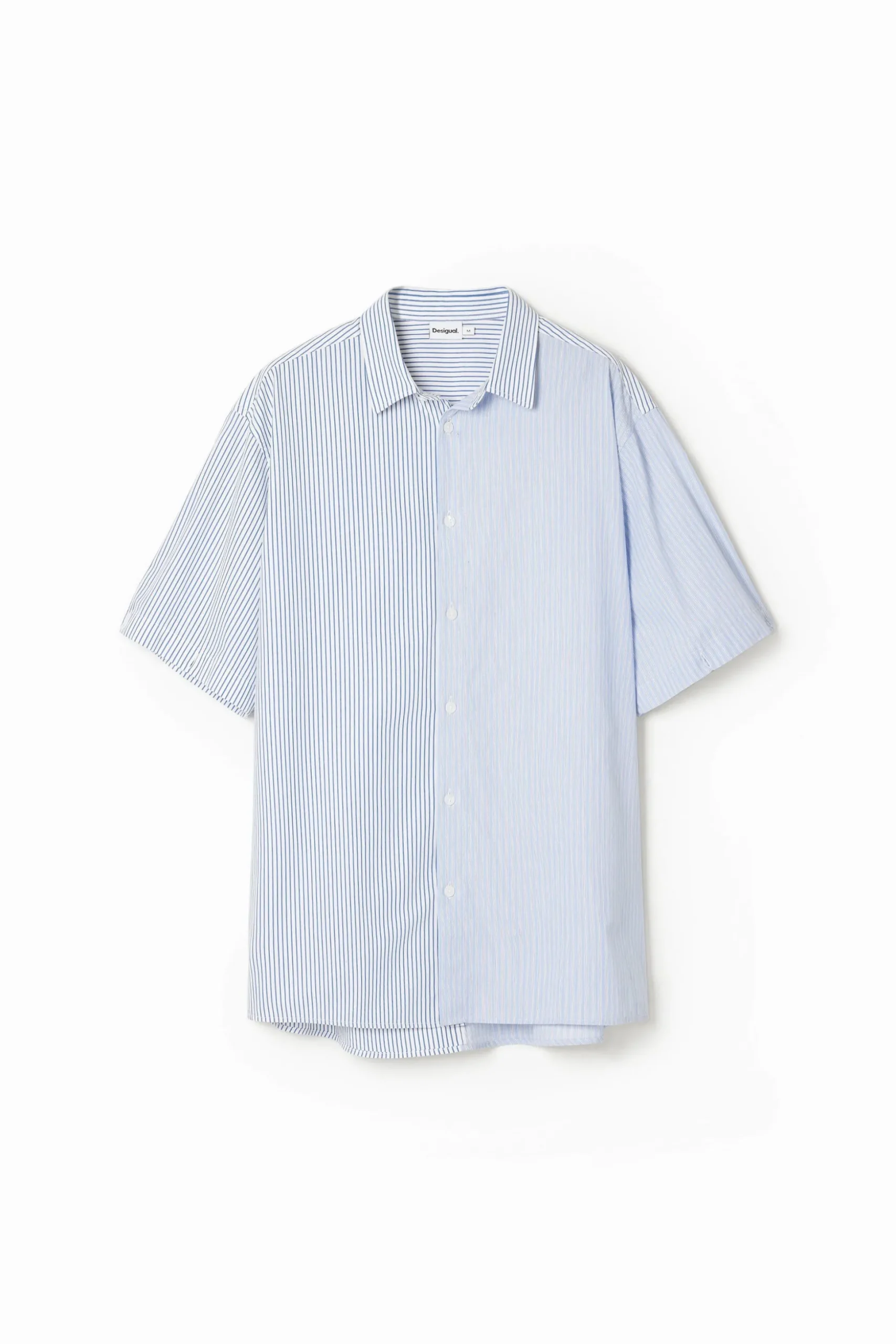 Deconstructed long-sleeve shirt