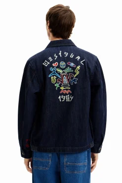 Denim jacket silhouettes