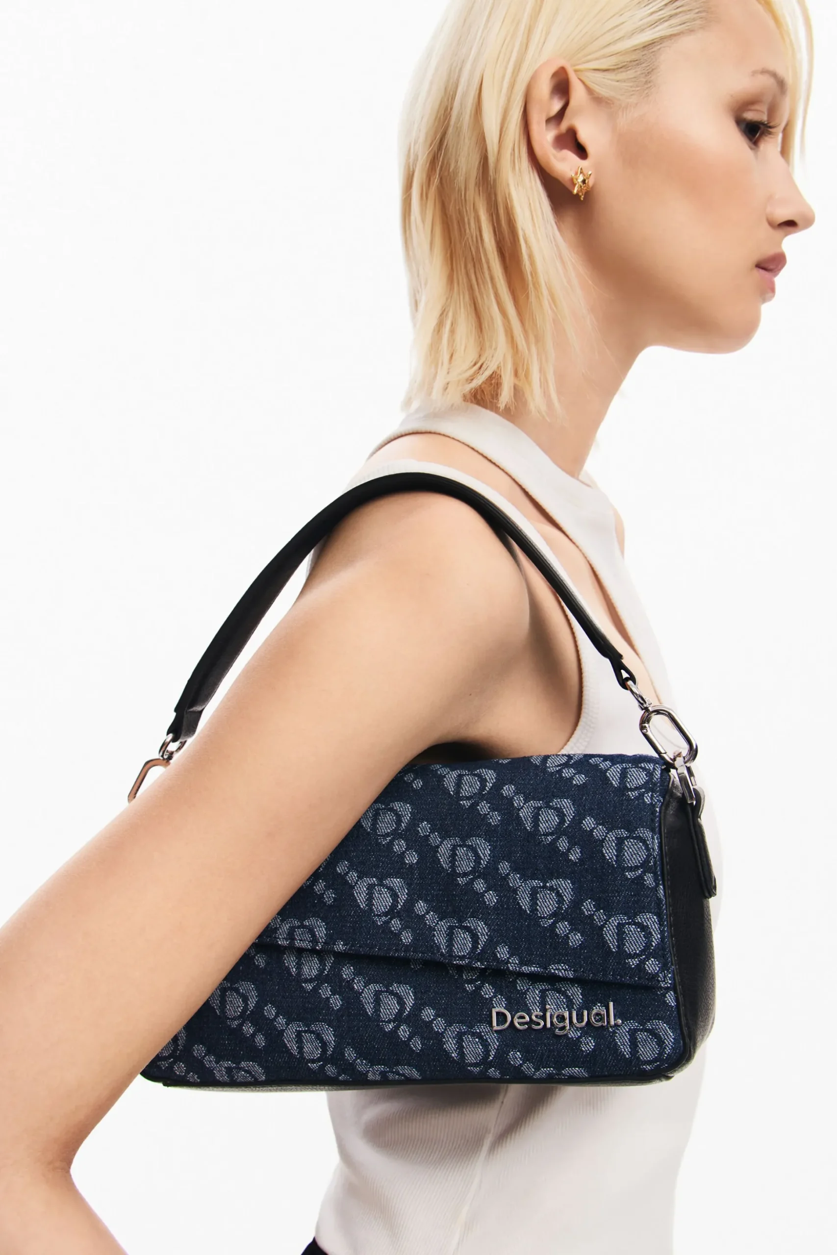 Desigual logo handbag