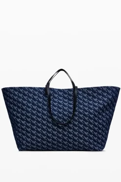 Desigual logo shopper bag