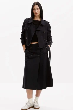 Detachable trench coat