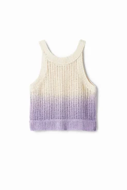 Dégradé tricot top