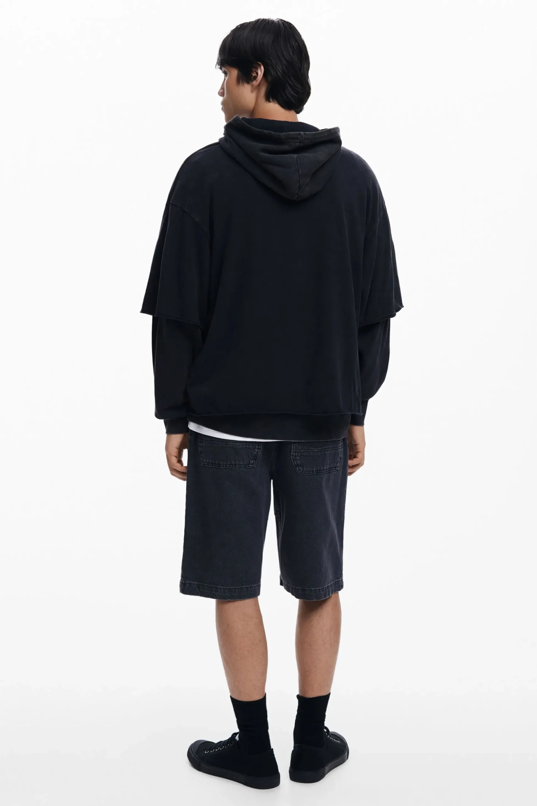 Double-sleeve sweatshirt