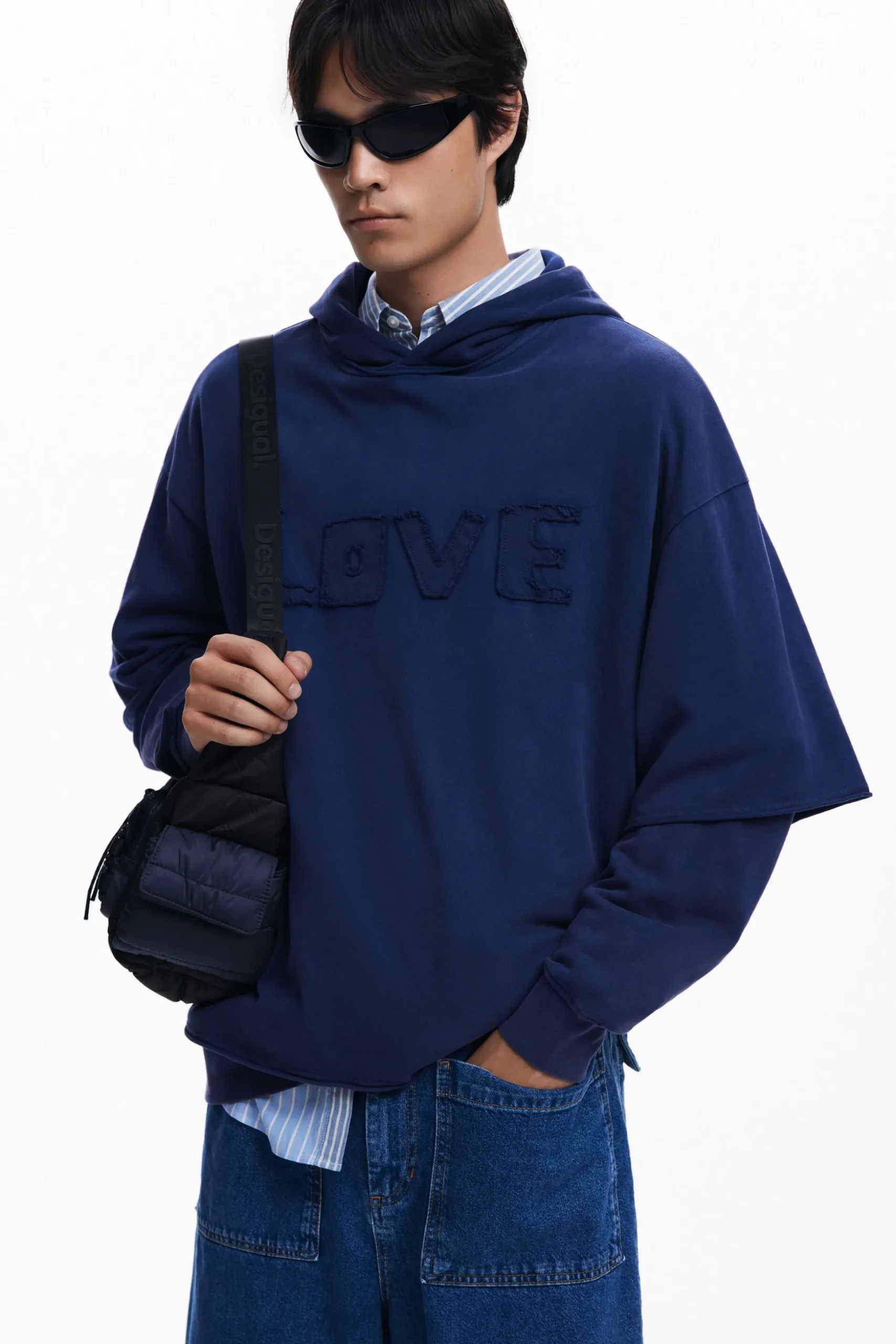 Double-sleeve sweatshirt