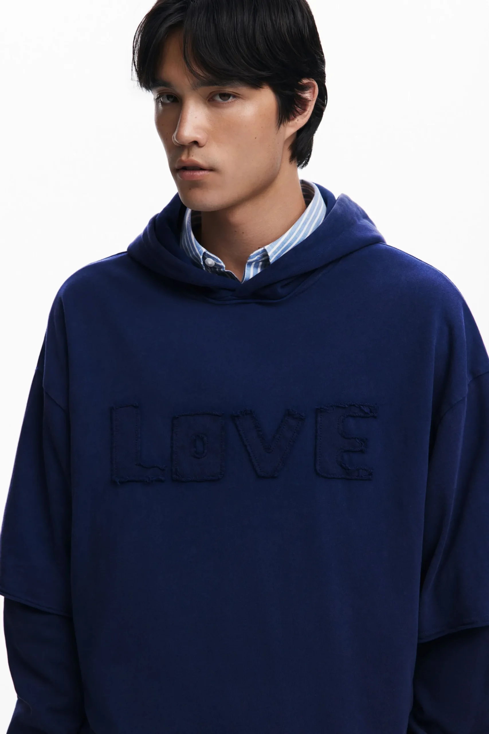 Double-sleeve sweatshirt