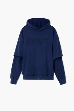 Double-sleeve sweatshirt