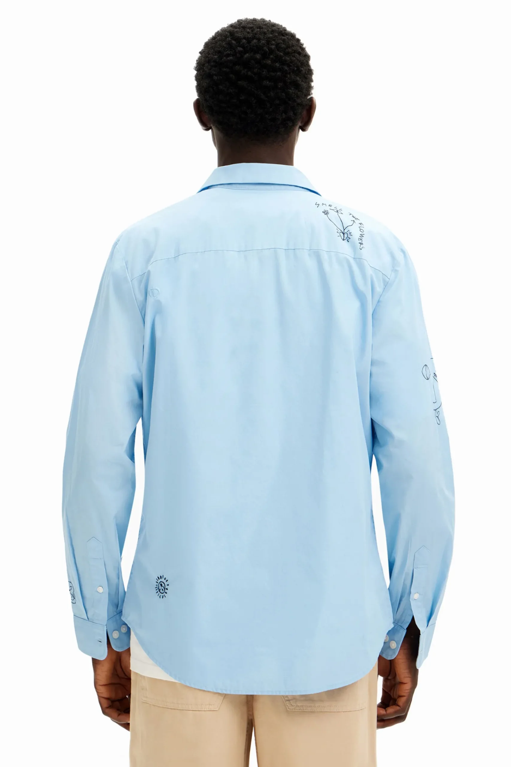 Embroidered details shirt