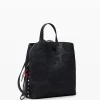 Embroidered S backpack