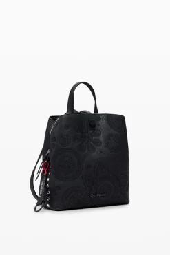 Embroidered S backpack